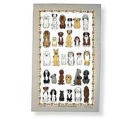 Ulster Weavers Dogs Arrived Animal Print 100% Cotton Tea Towel