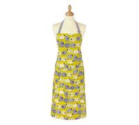 Ulster Weavers Dotty Sheep Cotton Apron - With Cute Animal Hand Drawn Design, Yellow - For Kitchen and Barbecue - Cooking Gifts for Bakers & Chefs - Homeware & Kitchenware Range