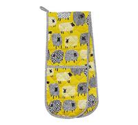 Ulster Weavers Dotty Sheep Double Oven Glove Grey
