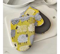 Ulster Weavers Dotty Sheep Pair of Micro Oven Mitts Grey