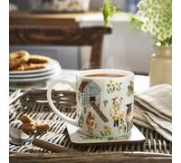 Ulster Weavers - Farm Animals Mug 250ml - Dishwasher & Microwave Safe - Ceramic New Bone China - Coffee Mug with Cow, Chicken & Pig- Kitchen Accessories - Cow Gifts - Cow Mug - Chicken Mug - Sheep Mug