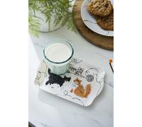 Ulster Weavers 'Feline Friends' Animal Print 70% Polypropylene Scatter Tray in Cream Ulster Weavers Cream
