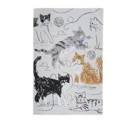 Ulster Weavers Feline Friends Animal Print 100% Cotton Tea Towel