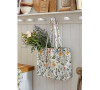Ulster Weavers Finch & Flower Medium Shoulder PVC Shopper Bag Natural