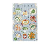 Ulster Weavers Food Calendar Food And Drink 100% Cotton Tea Towel