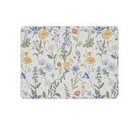 Ulster Weavers - Garden Flowers Place Mats for Table - 4x Pieces (21 x 29 x 0.5cm) - Vintage Floral Printed Cork Placemats Set of 4 - Kitchen Accessories - White Placemats - Table Mats with Floral