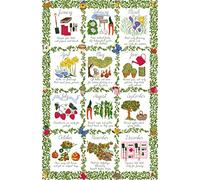 Ulster Weavers Gardeners Calendar 2 Cotton Tea Towel