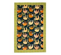 Ulster Weavers Cotton Tea Towel - Hanging Around (100% Cotton, Green)