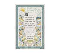 Ulster Weavers 'Irish Blessing' Irish Heritage 100% Cotton Tea Towel in Green Ulster Weavers Green