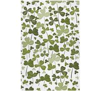 Ulster Weavers 'Shamrocks' Floral 100% Cotton Tea Towel in Green Ulster Weavers Green