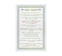 Ulster Weavers Irish Toasts Irish Heritage 100% Cotton Tea Towel