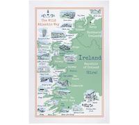 Ulster Weavers Irish Wild Atlantic Way Tea Towels (74 x 48cm), 100% Cotton, Kitchen Towel/Cloth, Dish Cloths, Ireland Map, Ireland Souvenirs