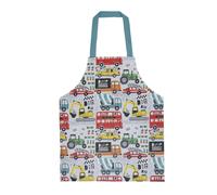 Ulster Weavers 'Just Keep Trucking' Graphic Print Kids PVC Apron Ulster Weavers Multicolor