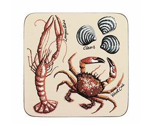 Ulster Weavers Kelly Hall Fresh Shellfish Pk4 Coasters