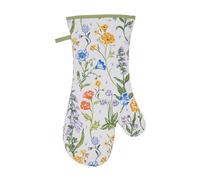 Ulster Weavers - Meadow Flowers Gauntlet Oven Glove (37 x 20cm) - 100% Cotton - 1 Piece - Floral Oven Glove Heat Resistant - Washable - Flower Themed Oven Glove in Green - Floral Kitchen Accessories