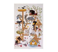 Ulster Weavers Moggie Mayhem Linen Tea Towel