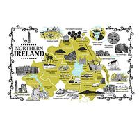Ulster Weavers Northern Ireland Tourist Tea Towel Made in Northern Ireland