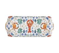 Ulster Weavers - Ocean Sea Animals Tea Tray (39 x 17 x 2.5cm) - Dishwasher Safe - Plastic Serving Tray - Kitchen Accessories - Lobster & Crab Serving Tray/Dinner Tray - Tray for Eating On Lap