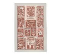 Ulster Weavers Orange Garden Tea Towels (74 x 48cm), 100% Cotton, Kitchen Towel/Cloth, Dish Cloths, Kitchen Accessories, Tea Towels for Kitchen, Garden Themed