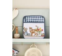 Ulster Weavers 'Pantry Cats' Floral Print 100% Cotton Pot Mitt Ulster Weavers Multicolor