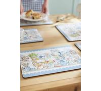 Ulster Weavers 'Pantry Cats' Floral Print Printed MDF Placemat (4 Pack) Ulster Weavers Multicolor