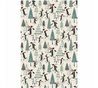 Ulster Weavers Penguins On Ice Cotton Tea Towel, Multicolor, 100Percent, Multi, 48x74cm