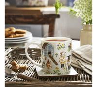 Ulster Weavers Portman Farm Animal Print New Bone China Mug