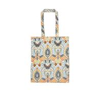 Ulster Weavers PVC Bag - Durable 100% Cotton with Wipe Clean Coating and Polyester Lining, Everyday Use, Easy to Clean, Sturdy Construction, Medium, Cotswold, Orange