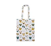 Ulster Weavers PVC Bag - Durable 100% Cotton with Wipe Clean Coating and Polyester Lining, Everyday Use, Easy to Clean, Sturdy Construction, Medium, Animal Theme, Mutley Crew, Multicolour