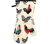 Ulster Weavers Rooster Animal Print Gauntlet Oven Glove