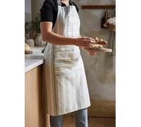 Ulster Weavers Sage Stripe Cotton Apron Green