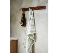 Ulster Weavers Sage Stripe Cotton Tea Towel Green