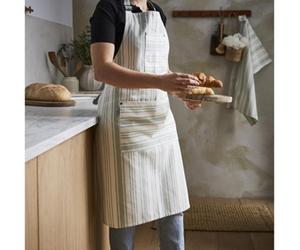 Ulster Weavers Sage Stripe Graphic Print 100% Cotton Apron