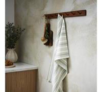Ulster Weavers Sage Stripe Graphic Print 100% Cotton Tea Towel