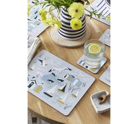 Ulster Weavers 'Seashore' Animal Print Printed MDF Placemat (4 Pack) in Blue Ulster Weavers Blue