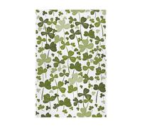 Ulster Weavers 'Shamrocks' Floral 100% Cotton Tea Towel in Green Ulster Weavers Green