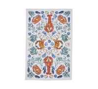 Ulster Weavers 'Shellfish' Animal Print 100% Cotton Tea Towel in Green Ulster Weavers Green