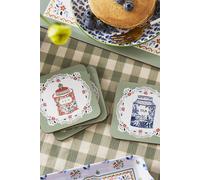 Ulster Weavers 'Tea Tins' Food & Drink Printed MDF Coasters (4 Pack) Ulster Weavers Multicolor