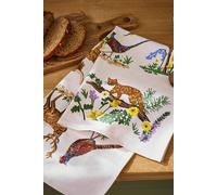 Ulster Weavers 'Thistlewood' Highland Inspired Print 100% Cotton Tea Towel Ulster Weavers Multicolor