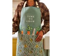 Ulster Weavers 'Time to Grow' Vegetable Print 100% Cotton Apron in Green Ulster Weavers Green