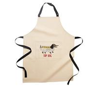 Ulster Weavers Top Dog BBQ Cotton Apron - With Cute Sausage Dog Animal Design - For Kitchen and Barbecue - Cooking Gifts for Bakers & Chefs - Homeware & Kitchenware Range