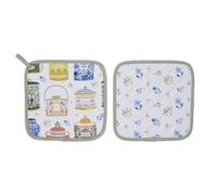 Ulster Weavers - Vintage Tea Tins Pot Mat/Pot Holder (21 x 21cm) - 100% Cotton - Cotton Vintage Trivet - Vintage Pot Mat - For Hot Pan Mat - Trivets for Hot Pans - Vintage Kitchen Accessories