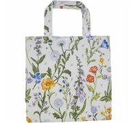 Ulster Weavers - Waterproof Floral Shopping Bag (25 x 25.5cm) - Easy Clean - Waterproof PVC Material - Meadow Flower Bag - Ideal for Shopping Bag/School Bag - Canvas Bag with Botanicas