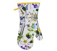 Ulster Weavers - Wild Meadow Gauntlet Oven Glove (37 x 20cm) - 100% Cotton - 1 Qty - Wildlife Floral Oven Glove Heat Resistant - Washable - Oven Glove with Flowers - Kitchen Accessories/Kitchen Gifts