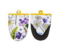 Ulster Weavers Wildflower Pair of Micro Oven Mitts Yellow