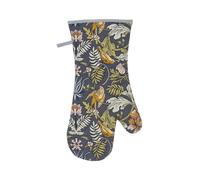 Ulster Weavers 'Finch & Flower' Animal Print Gauntlet Oven Glove in Navy Ulster Weavers Navy