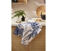 Ulster Weavers Blue Cotton Willow Toile Tea Towel