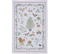 Ulster Weavers Winter Garden Christmas Cotton Tea Towel in Multicolour