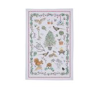 Ulster Weavers 'Winter Garden' Festive Print 100% Cotton Tea Towel Ulster Weavers Multicolor