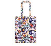 Ulster Weavers Wipeable PVC Gusset Bag - Mediterranean Plates (Medium), Multicoloured